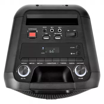 MEDION PE-1 Pure Party Speaker negro - Bluetooth 5.0, 40W RMS, 2x altavoz de 6,5