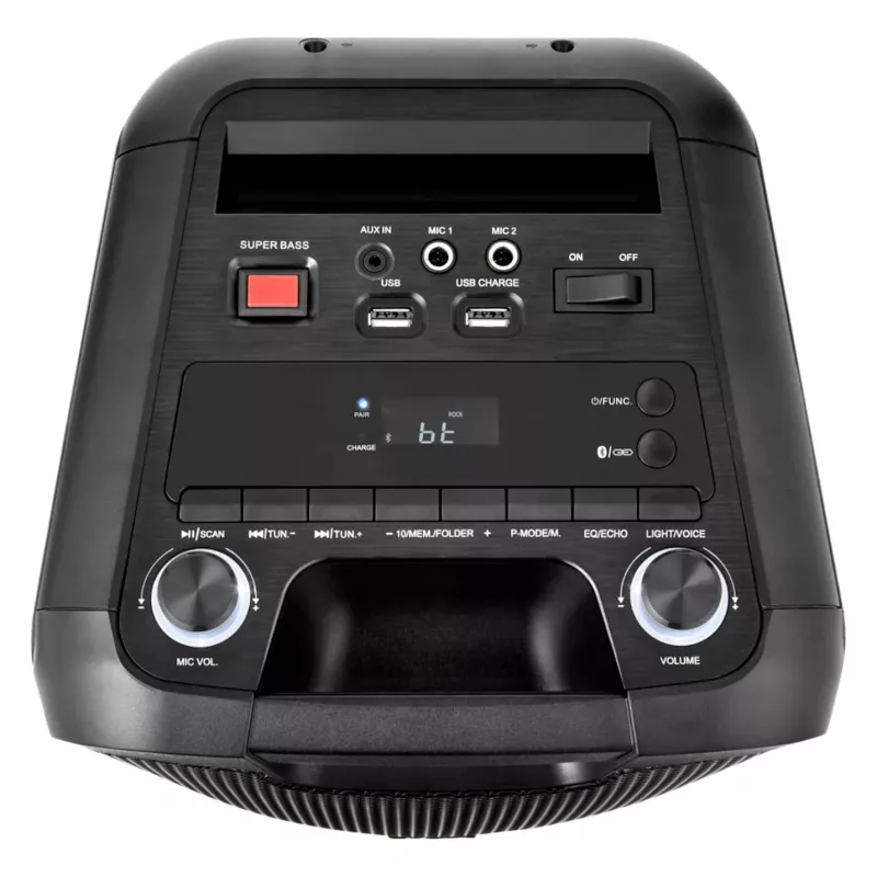 MEDION PE-1 Pure altavoz de fiesta 50078744, Bluetooth 5, batería de hasta 15 h, negro