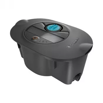 Gardena Pipeline AquaPrecise sistema de riego set completo, gris/turquesa