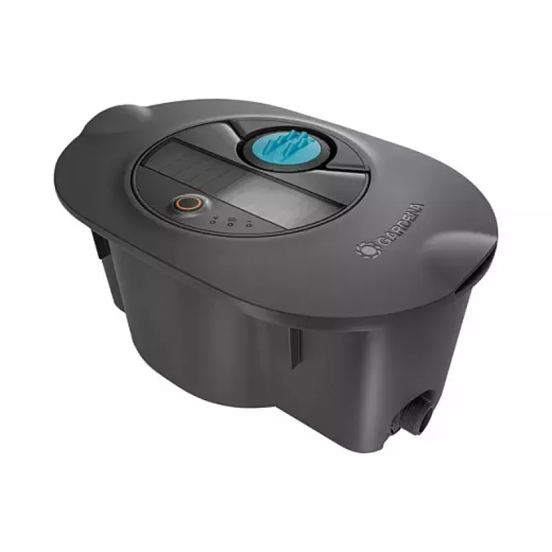 Gardena Pipeline AquaPrecise sistema de riego set completo, gris/turquesa