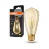 OSRAM lámpara LED 6,5W 725lm 2400K E27 regulable filamento dorado
