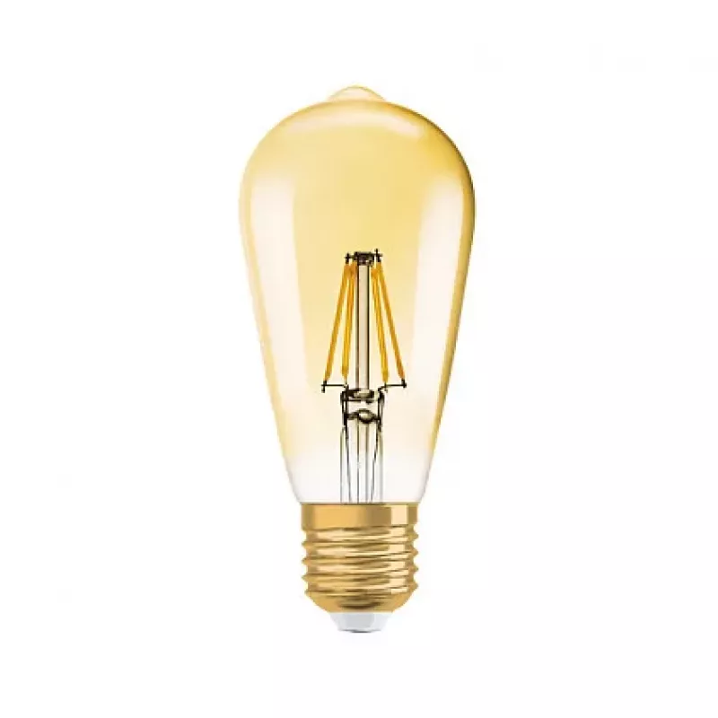 OSRAM lámpara LED 6,5W 725lm 2400K E27 regulable filamento dorado