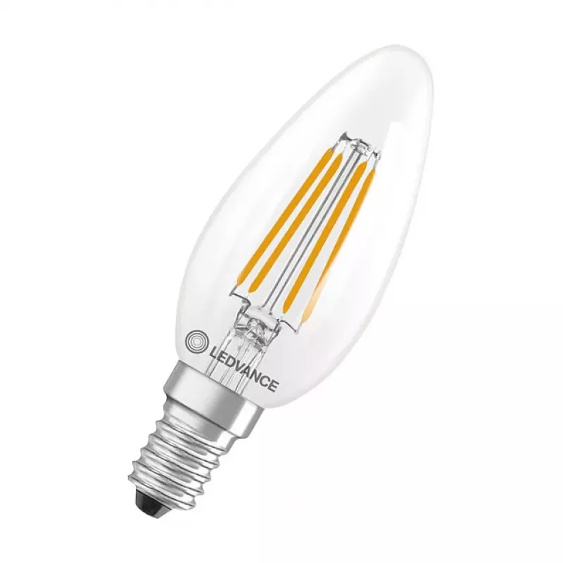 OSRAM LED Classic B 40 Filament DIM P 3,4W 827 transparente E14 bombilla LED regulable