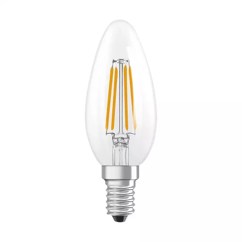 OSRAM LED Classic B 40 Filament DIM P 3,4W 827 transparente E14 bombilla LED regulable
