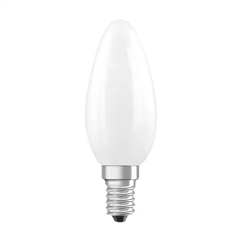 Osram LED CLB40 DIM 3,4W 827 FIL FR E14 P bombilla vela LED regulable mate