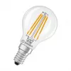 OSRAM CLP40 DIM 3.4W 827 FIL CL E14 P lámpara LED de gota regulable transparente 2700K