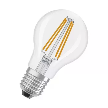 OSRAM LED Classic A 60 Filament P 5.9W 840 transparente E27 bombilla LED, forma clásica