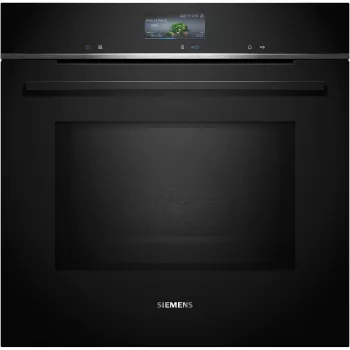 SIEMENS HM736GAB1 iQ700 horno de empotrar con microondas, negro, 60 cm, Home Connect