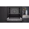 SIEMENS HM736GAB1 iQ700 horno de empotrar con microondas, negro, 60 cm, Home Connect