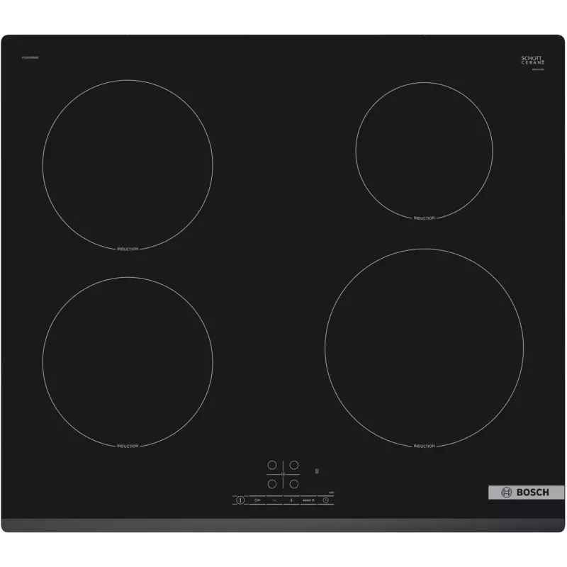 Bosch PUE63RBB5E placa de inducción 4 zonas TouchSelect negra