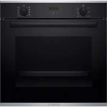 Bosch HBA2340B0 horno de empotrar, 71 L, clase energética A, negro