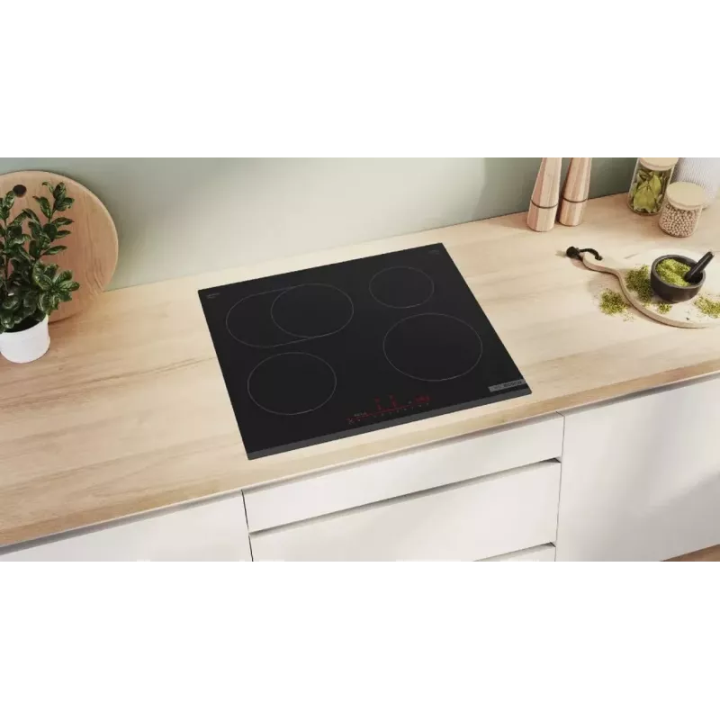 Bosch PIF631HB1E placa de inducción con TouchSelect, 4 zonas, 7,4 kW