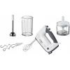 Bosch MFQ37480 ErgoMixx batidora de mano, 750 W, blanco/gris