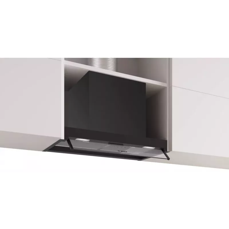 Bosch DBB65CC60 campana de pared, 60 cm, acero inoxidable, TouchControl, LED, 700 m³/h nivel intensivo, EcoSilence Drive