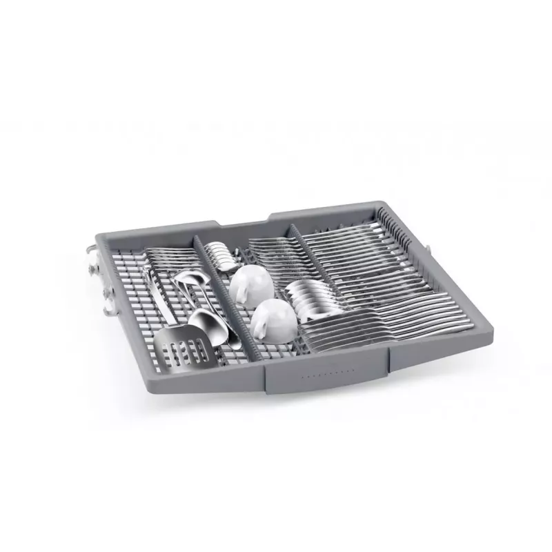 BOSCH SMI6ECS12E Serie 6 lavavajillas semiintegrado (acero inoxidable cepillado, 60 cm, Home Connect)