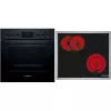 Bosch HND211LB2 conjunto de horno de empotrar y placa de inducción negro (HEF113BB0 + NKN645GA2E)