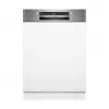 BOSCH SMI2HTS06E lavavajillas semiintegrado, clase energética C, 60 cm, 46 dB, 9,5 L, 5 programas, cestas Vario, acero inoxidable