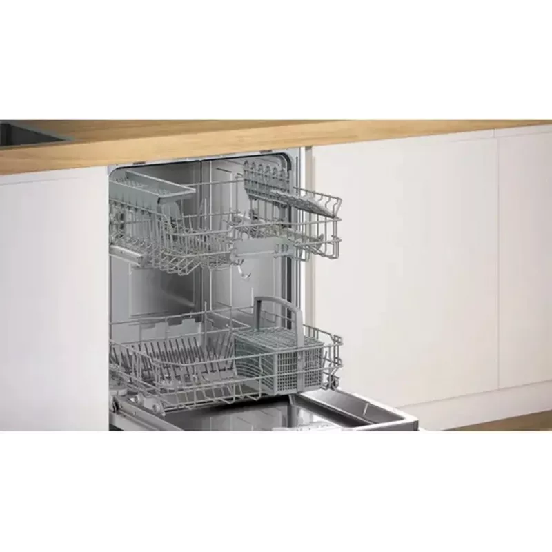 Bosch SMU4HTS74S lavavajillas semiintegrado, 13 cubiertos, clase energética C, 44 dB, blanco