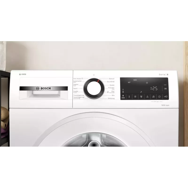 Bosch WGG256FLSN lavadora de carga frontal de libre instalación, 10 kg, 1600 rpm, clase energética A, blanca