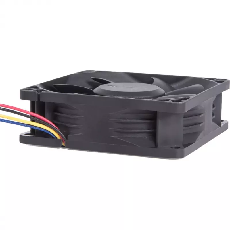 Alphacool ES ventilador 80mm 800-6000 RPM 80x80x25mm (negro, doble rodamiento de bolas, PWM, 80 mm)