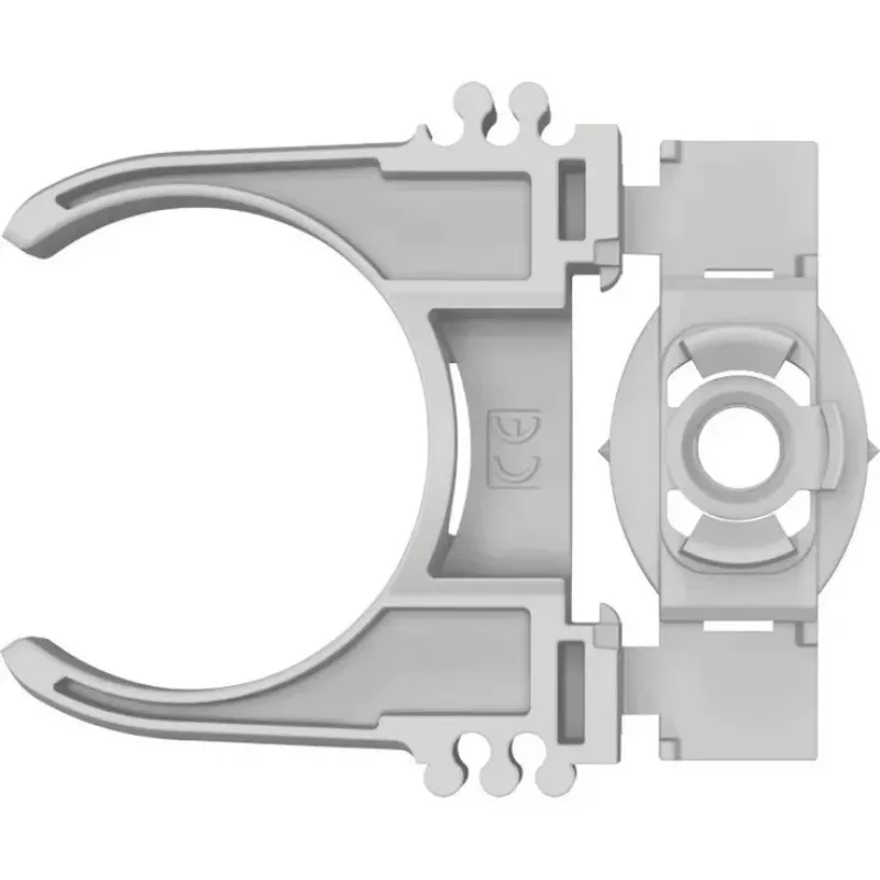 BOSCH PRO EPC-32 clip para tubos, 50 unidades (gris claro, para tubos Ø 32mm)