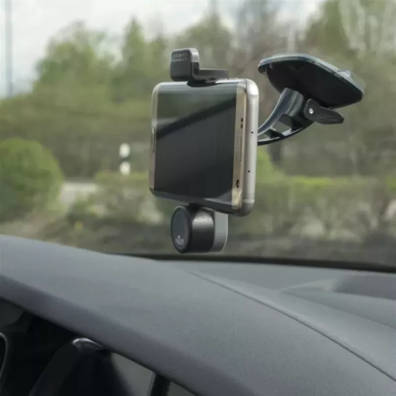 4SMARTS soporte de coche Grip con ventosa gris