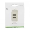 4SMARTS VoltPlug Dual cargador de pared 12W (sin cable), blanco
