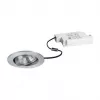BRUMBERG DAMITA set de foco LED empotrable redondo aluminio 6W 230V IP65 orientable regulable por fase 3000K