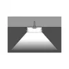 Brumberg 53380261 perfil AB QUALITYFLEX perfil LED de aluminio 2000mm