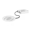 Brumberg 39378173 set de focos LED BB34 redondo blanco 830 fase 7W 230V orientable