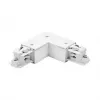 Brumberg 87127070 Conector angular de 90° para sistema de carril de 3 fases ONETRACK DALI, blanco
