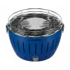 LotusGrill G280 U Blue barbacoa de carbón portátil con tecnología sin humo