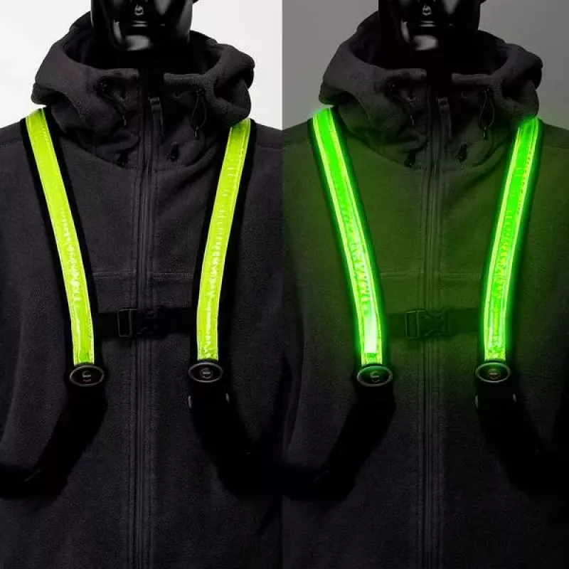 EasyPix StreetGlow L/XL chaleco LED para adultos
