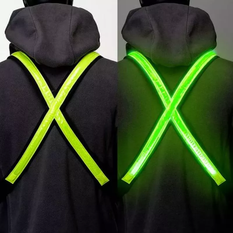 EasyPix StreetGlow L/XL chaleco LED para adultos