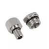 Aqua Computer set de adaptadores recto Eheim 1046 a rosca interior G1/4 pulgadas - plateado