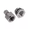 Aqua Computer set de adaptadores recto Eheim 1046 a rosca interior G1/4 pulgadas - plateado