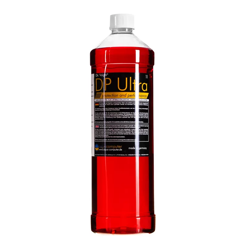 Aqua Computer Double Protect Ultra 1L refrigerante - rojo