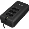 Bluewalker PowerWalker VFD 800 APFC SAI - 800 VA / 420 W - 6 tomas Schuko - negro