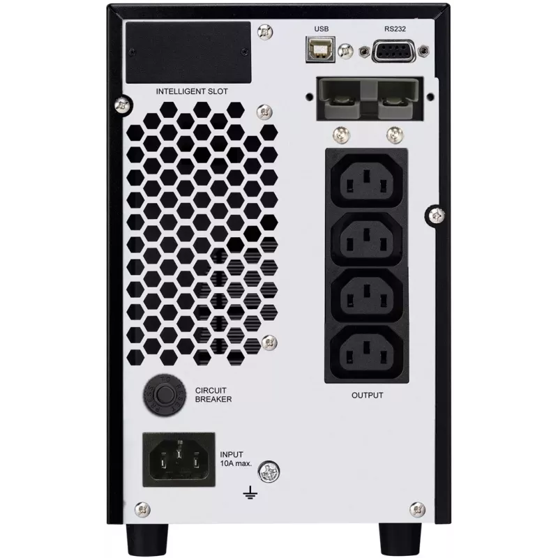Bluewalker PowerWalker VFI 2000C LCD SAI - 1600W / 2000VA - Online doble conversión - 4x IEC C13 - USB y RS-232 - Torre