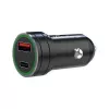 MEDIARANGE MRMA120 cargador de coche USB-C 20W con Power Delivery, negro