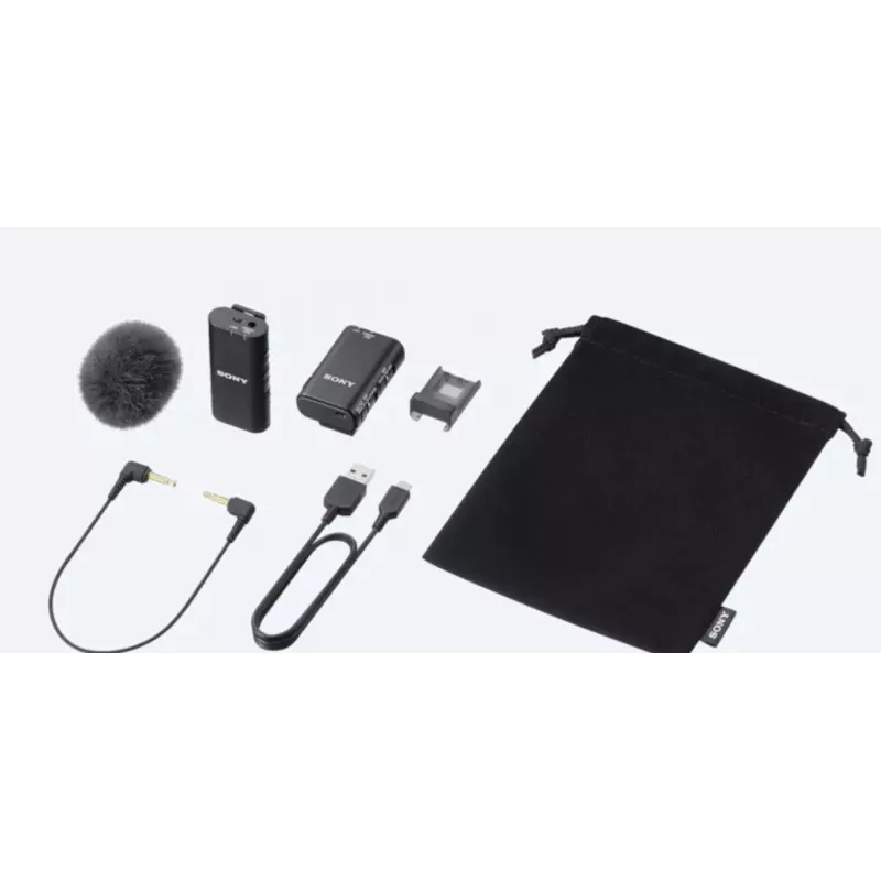 Sony ECM-W2BT Micrófono inalámbrico para cámaras Sony con Multi Interface Shoe