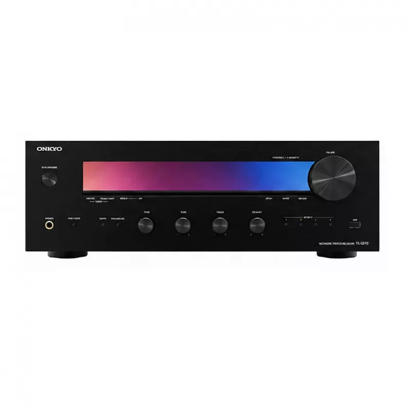 Onkyo TX-8470BMMP receptor estéreo con amplificación Class G, 110W/canal, negro