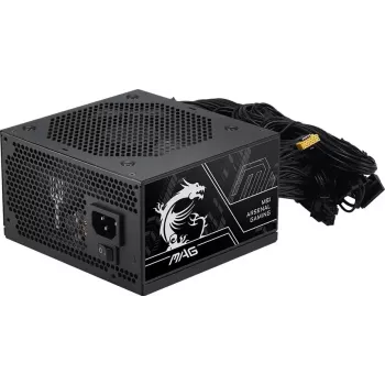 Fuente de alimentación MSI MAG A650BN PCIE5 II 650W ATX 80 PLUS Bronze PCIe 5.1 Ready
