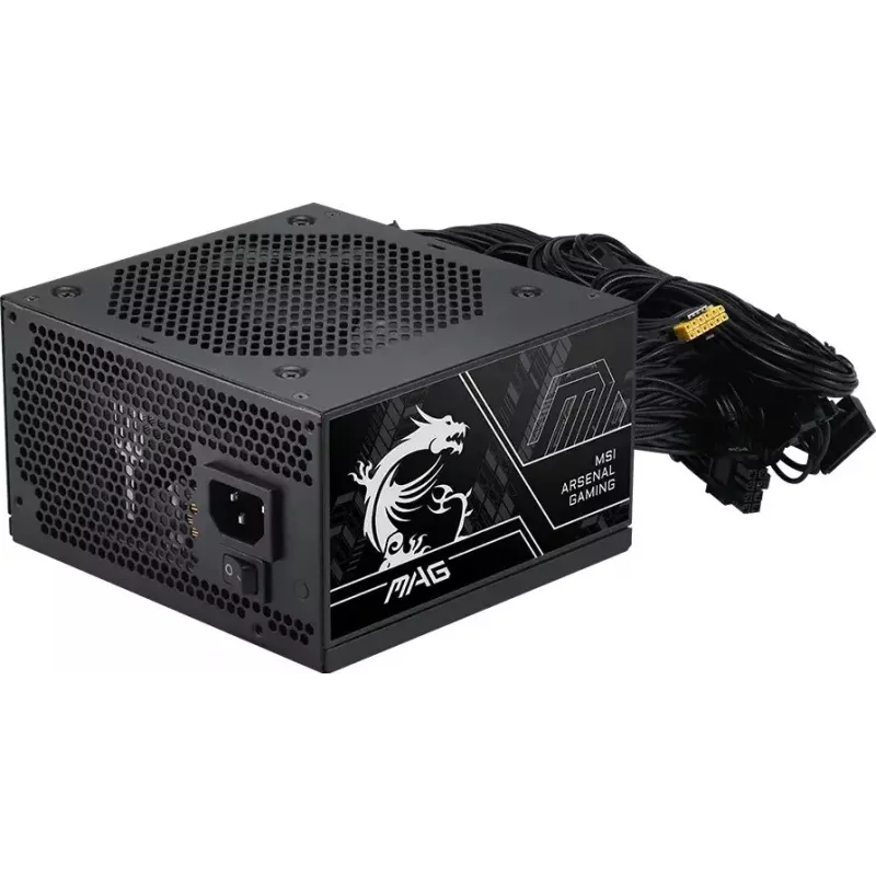 Fuente de alimentación MSI MAG A650BN PCIE5 II 650W ATX 80 PLUS Bronze PCIe 5.1 Ready