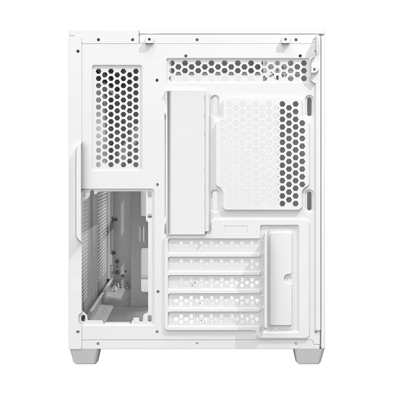 DARKFLASH TH285M White Caja de ordenador semitorre con cristal templado