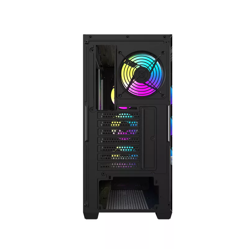 Darkflash DS900WD Caja de ordenador semitorre ATX (Negro)
