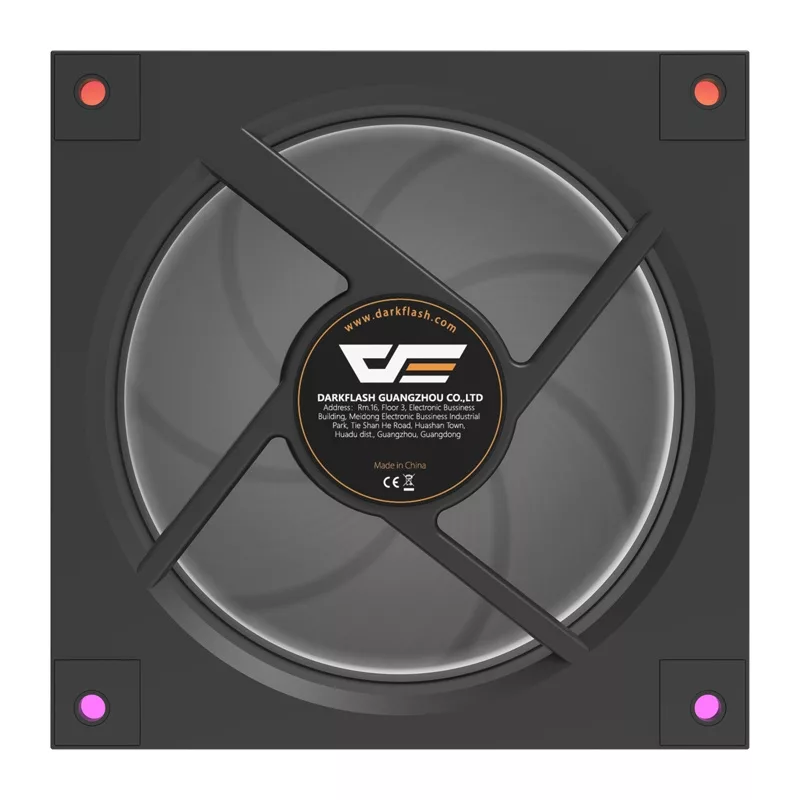 DarkFlash DM20 LINE Ventilador de caja (Negro)