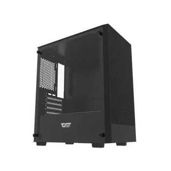 Darkflash M305 Caja de ordenador semitorre (Negro) - Sin ventiladores incluidos