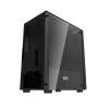 Darkflash M305 Caja de ordenador semitorre (Negro) - Sin ventiladores incluidos