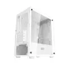 Darkflash M305 Caja de ordenador minitorre Blanca (sin ventiladores)